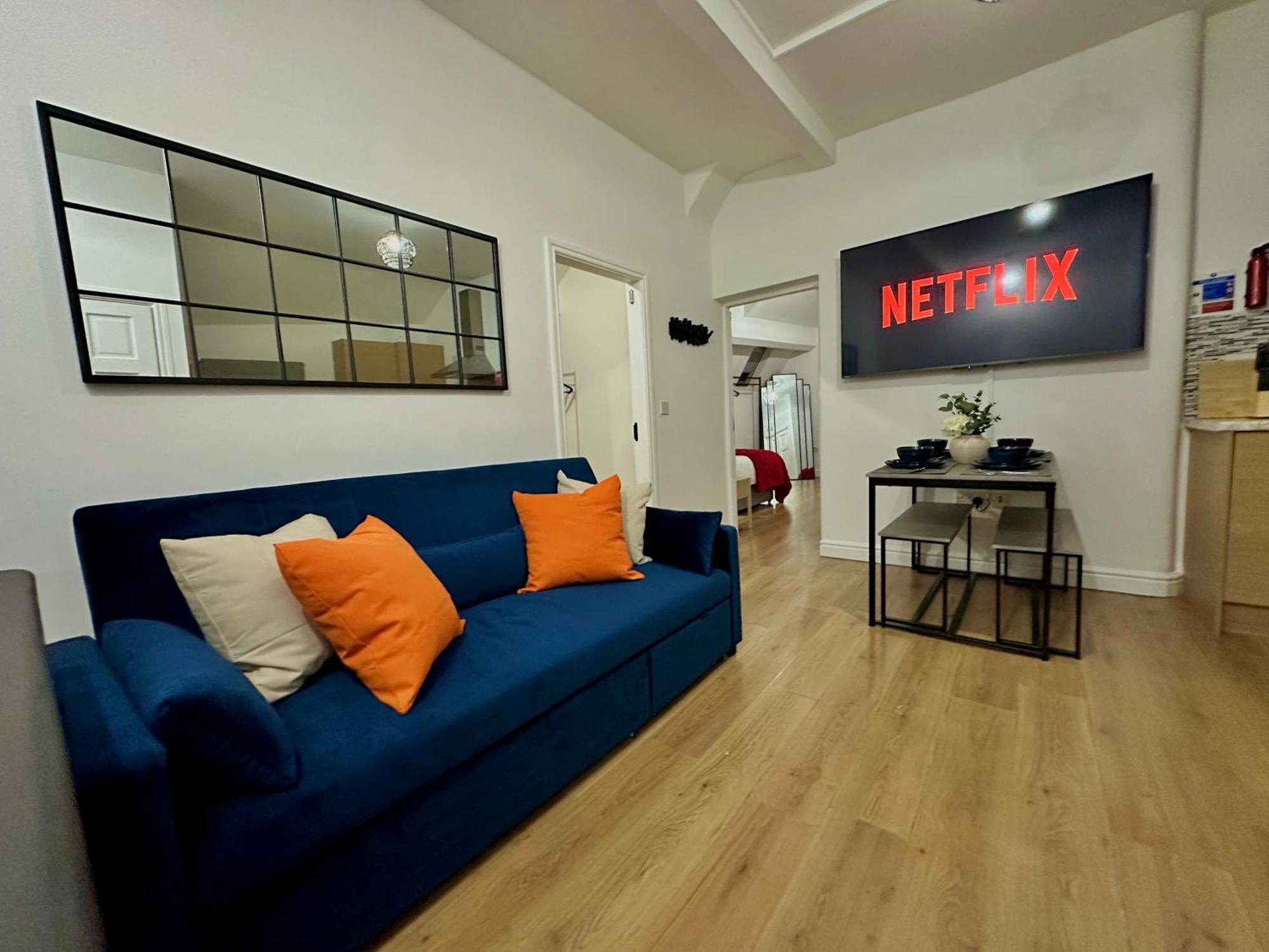 Apartamento Stylish Old Trafford 2br Apartment, Free Parking, Near Stadium & Centre *
